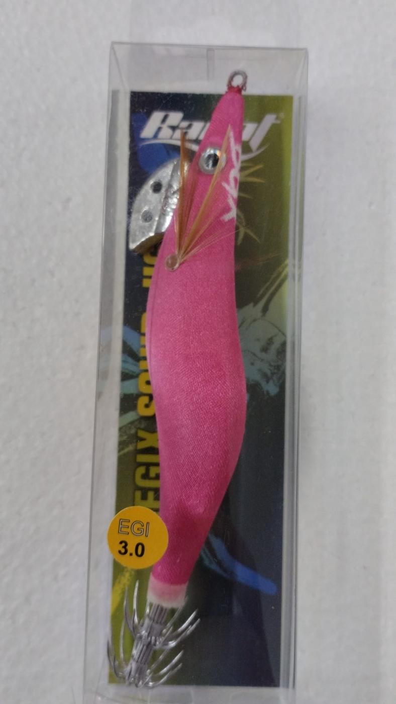 Señuelo Calamar BEGIX GAMBA 3.0 PINK NATURAL