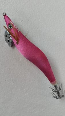 Señuelo Calamar BEGIX GAMBA 3.0 PINK NATURAL