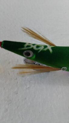 Señuelo Calamar BEGIX GAMBA 3.0 GREEN PINK NAT