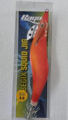 Señuelo Calamar BEGIX GAMBA 3.0 ORANGE PINK NATURA